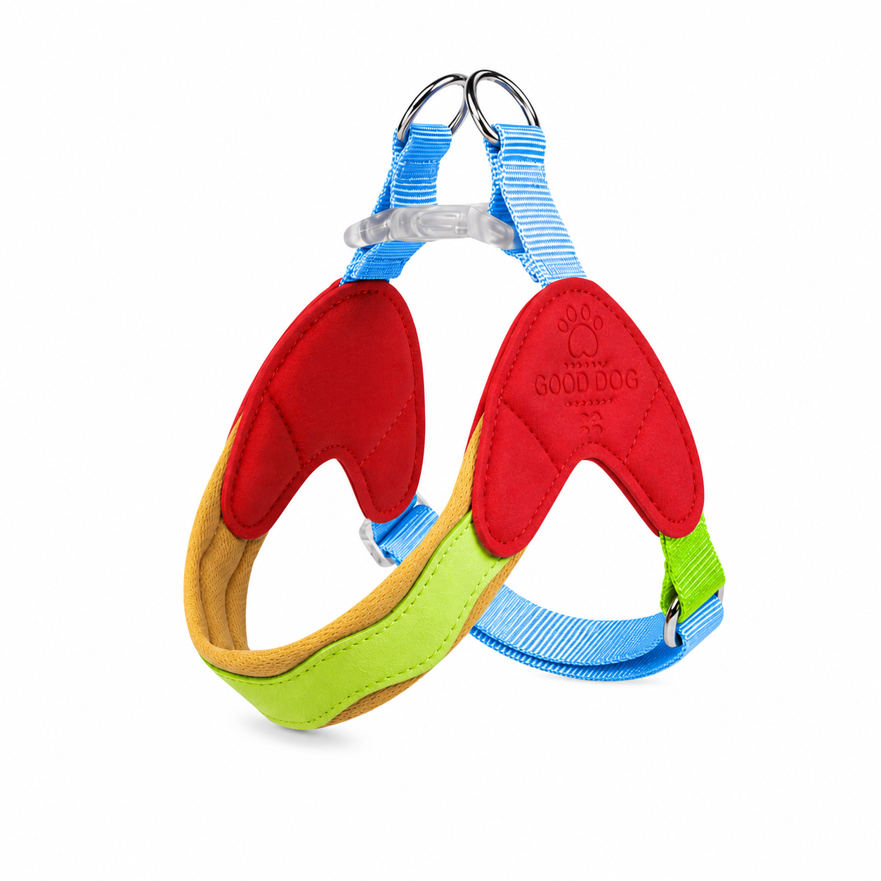Colorful Dog Harness & Leash Set