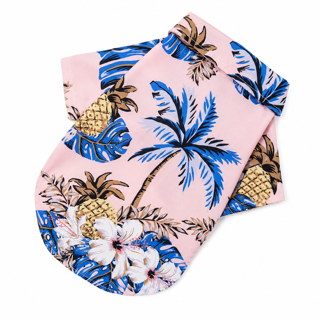 Assorted Hawaiian Themed Dog Shirts