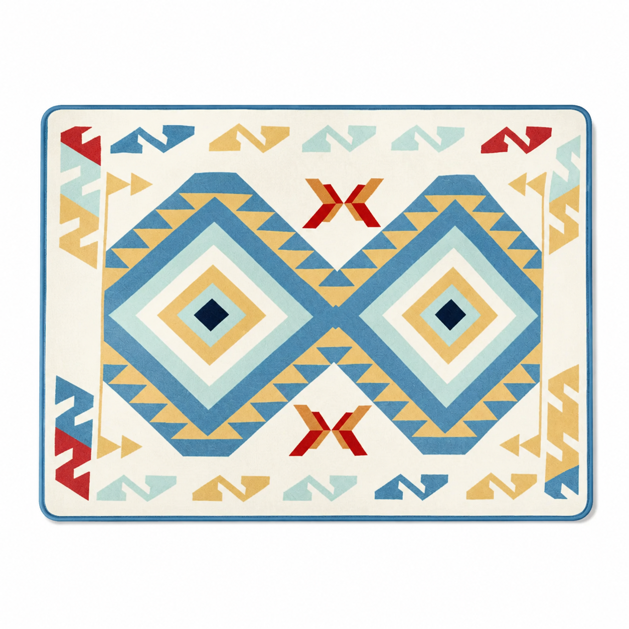 Boho Style Ice-Silk Cooling Dog Mat
