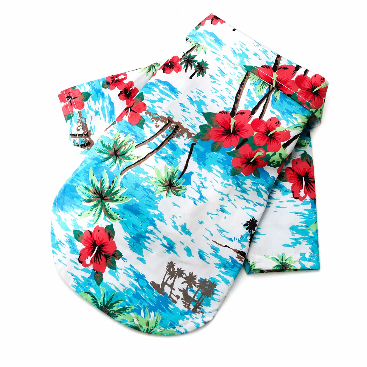 Assorted Hawaiian Themed Dog Shirts