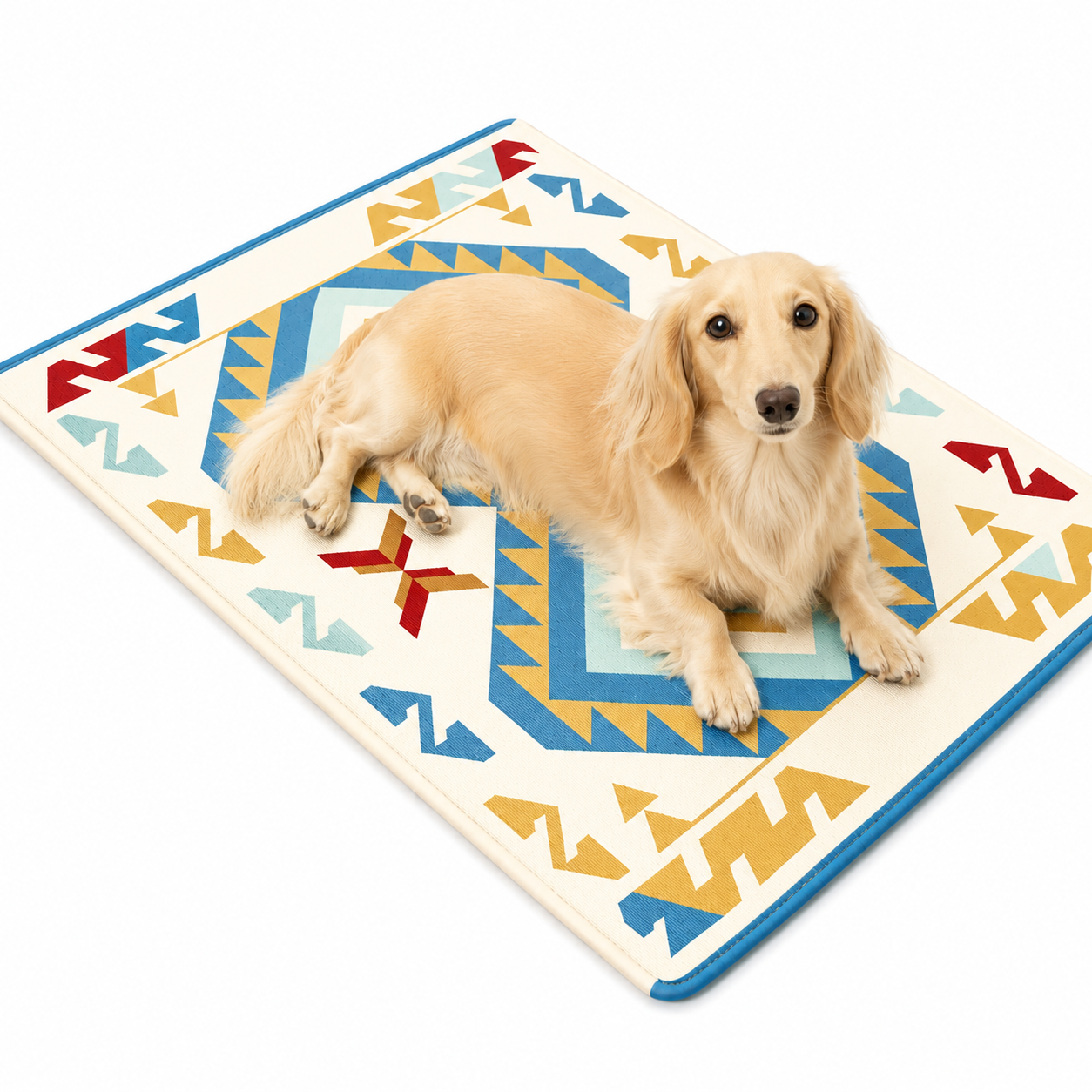 Boho Style Ice-Silk Cooling Dog Mat