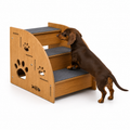Wooden Non-Slip Auxiliary Dog Stairs