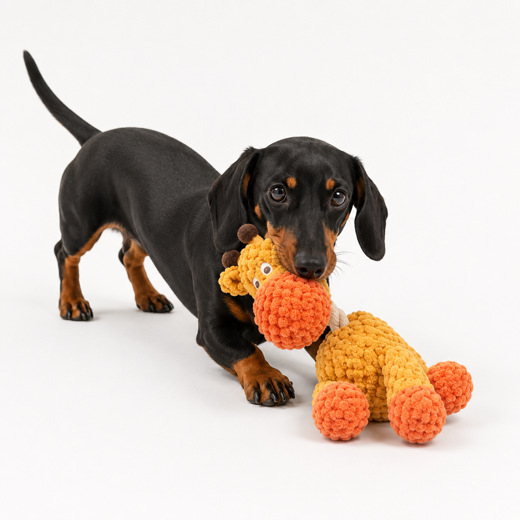 Durable Squeaky Plush Toy