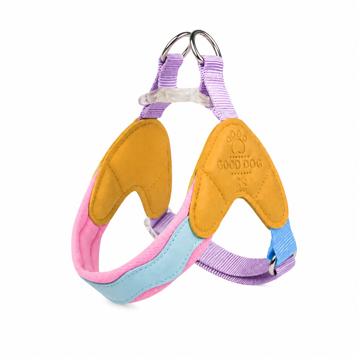Colorful Dog Harness & Leash Set