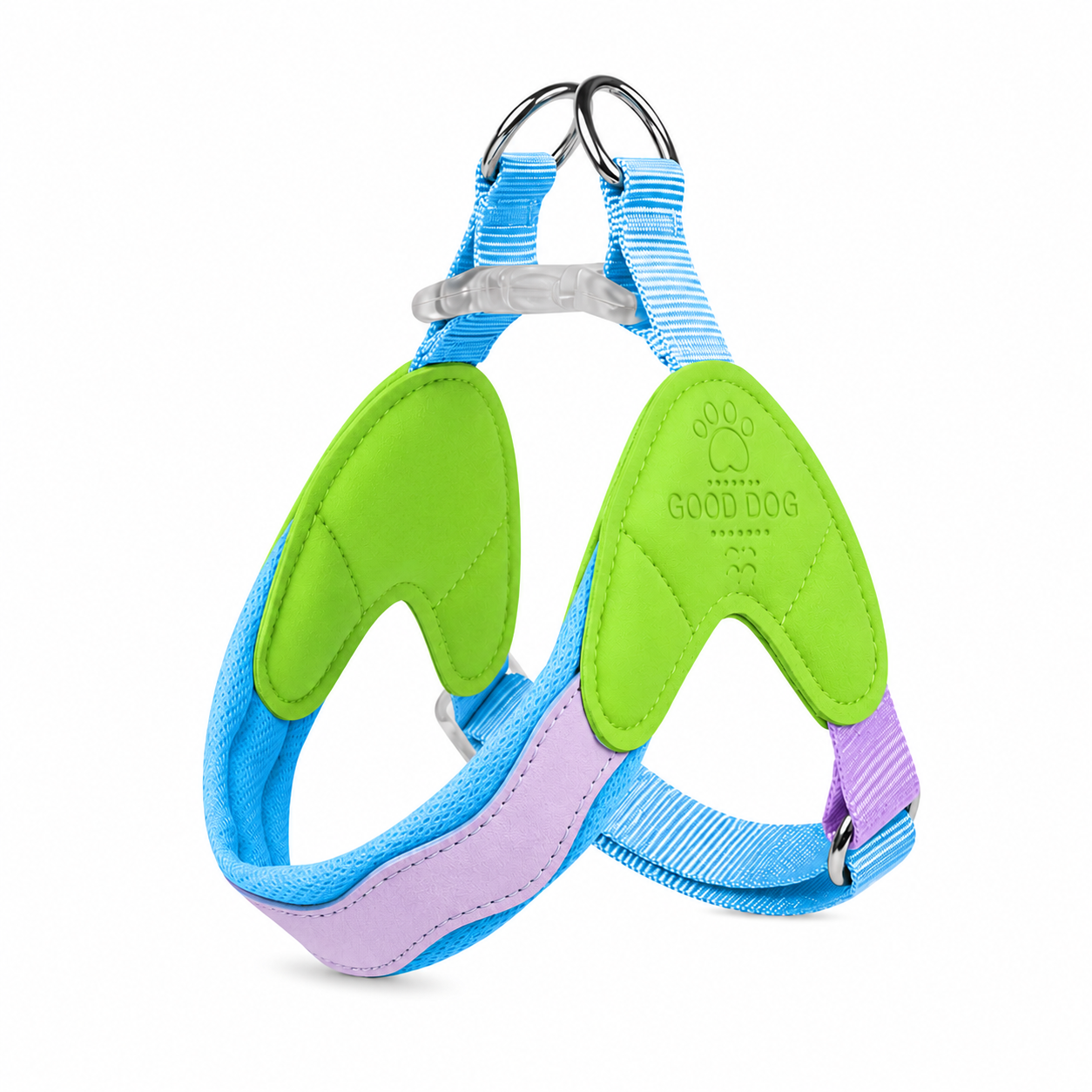 Colorful Dog Harness & Leash Set